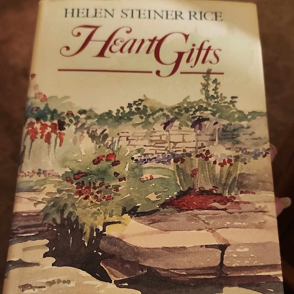 Helen Steiner Rice Heart Gifts qwith Watercolor Illustration